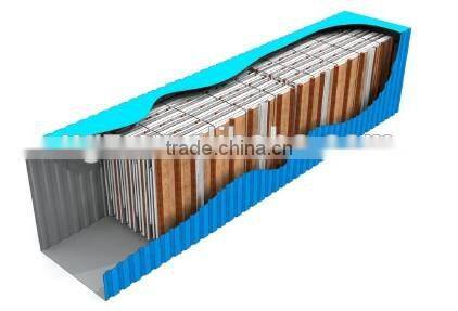 Collapsible container storage shed