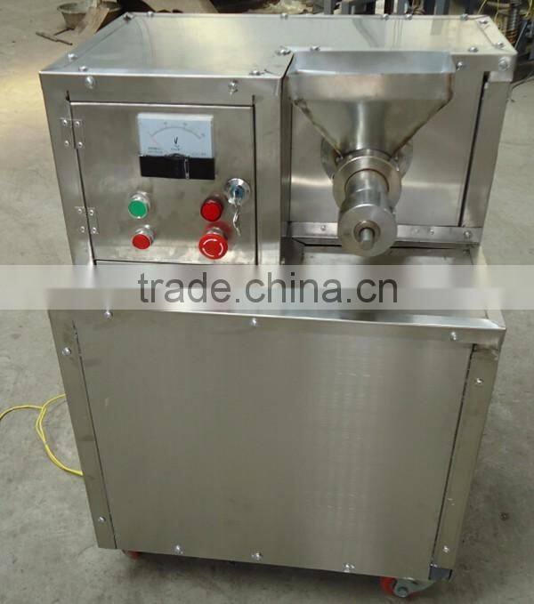 2016 hot sale SS ice cream corn puffing machine/Hollow tube Pop corn puffed/corn puff snack extruder(email:millie@jzzhiyou.com)