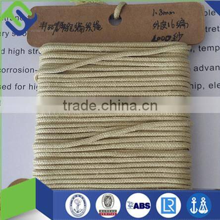 kevlar aramid rope 2mm 3mm for fishing rope