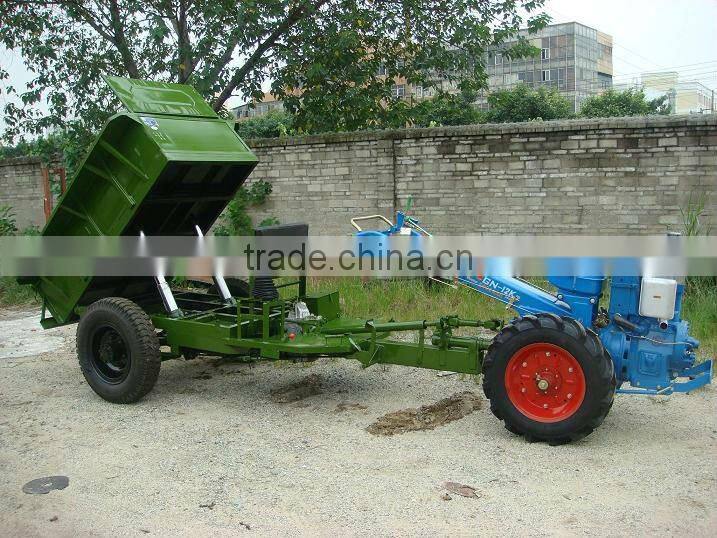 Power Tools 1.5 Ton Mini Diesel Engines Tractor Trailer/Mini Tractor Trailer