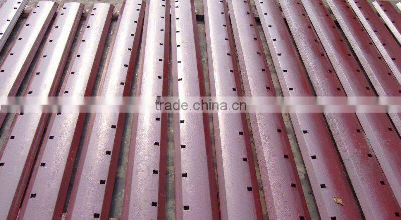High quality heat treated Boron steel Motor Grader blades cutting edges and end bit for dozer and grader