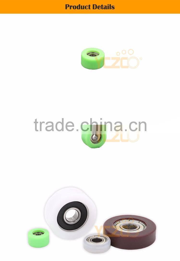 Best selling internal green flat roller with easy replacement
