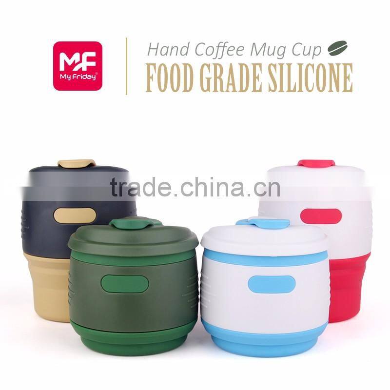 Reusable Foldable Travel coffee Cup for Outdoor Camping and Hiking