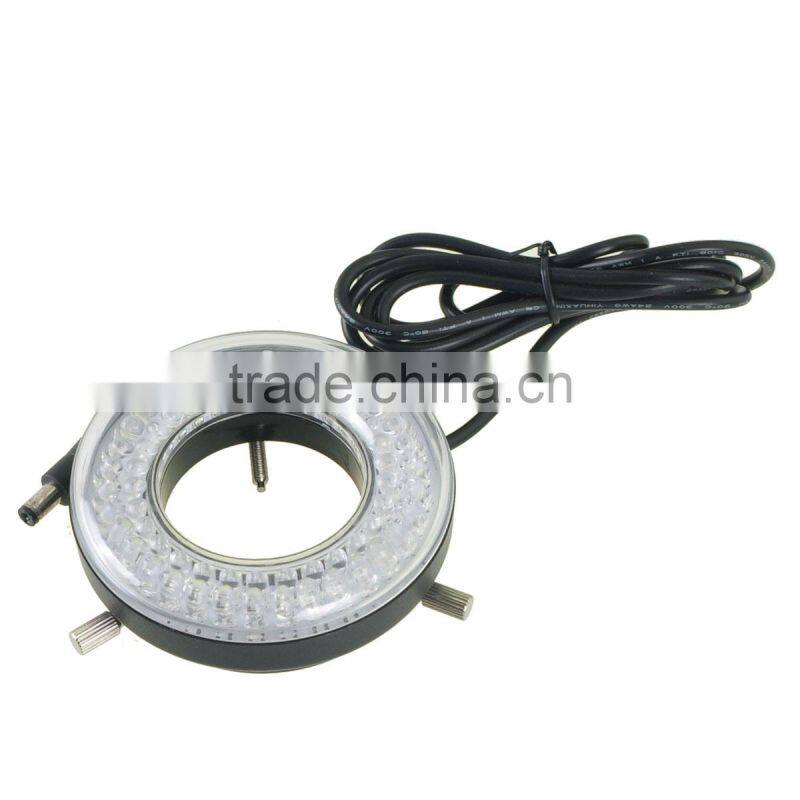 64LED Microscope Camera Ring Light LED Illuminator for Stereo Zoom Microscope