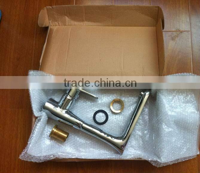 artistic brass kitchen faucet