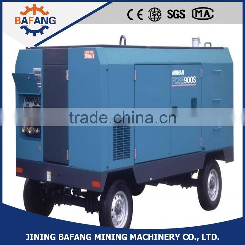 Mobile portable air compressor of 12V diesel fuel air compressor