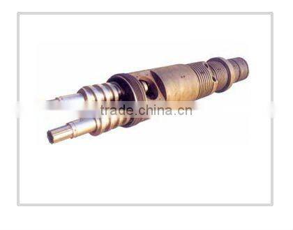 Screw and Barrel for plastic extrusion