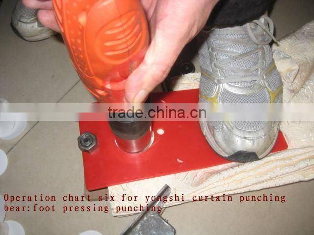 high quality beautiful flower design window curtains making machine 57#