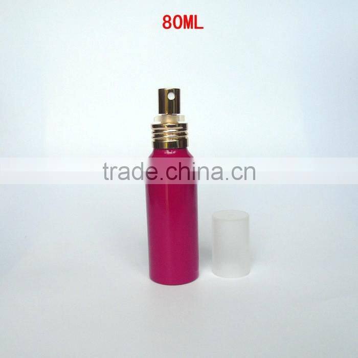Wholesale 20ml-300ml aluminum spray perfume bottles for cosmetic packaging