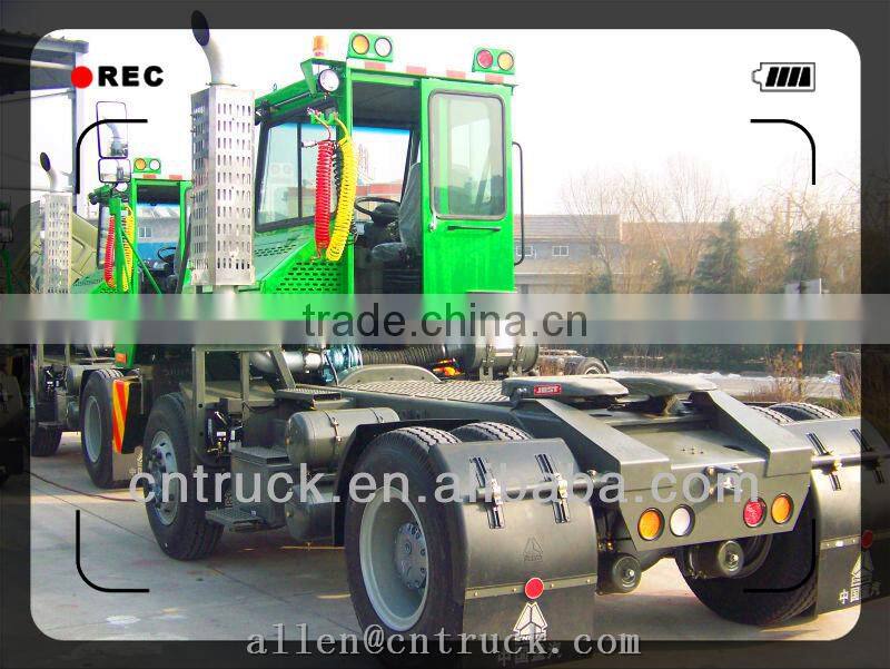 4x2 terminal tractor truck SINOTRUCK HOWO tractor truck engineering vehicle trailer