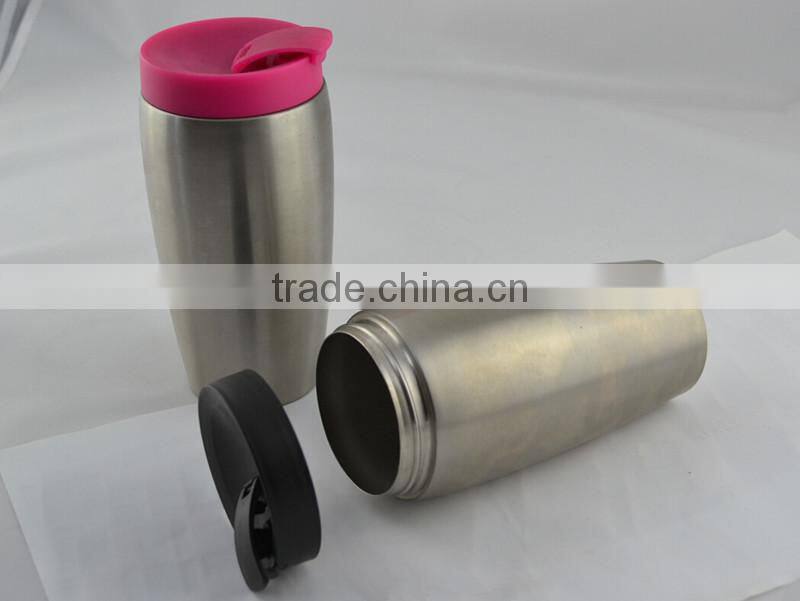 Logo Customized 450ml Double Wall Auto Mug/cup