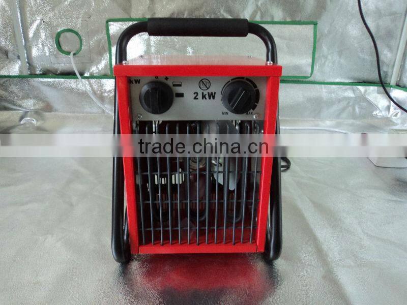 2Kw electric fan heater for greenhouse