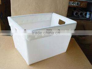 Hot sale corflute plastic container with lid