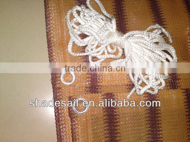 High HDPE anti UV window shade curtain/sail