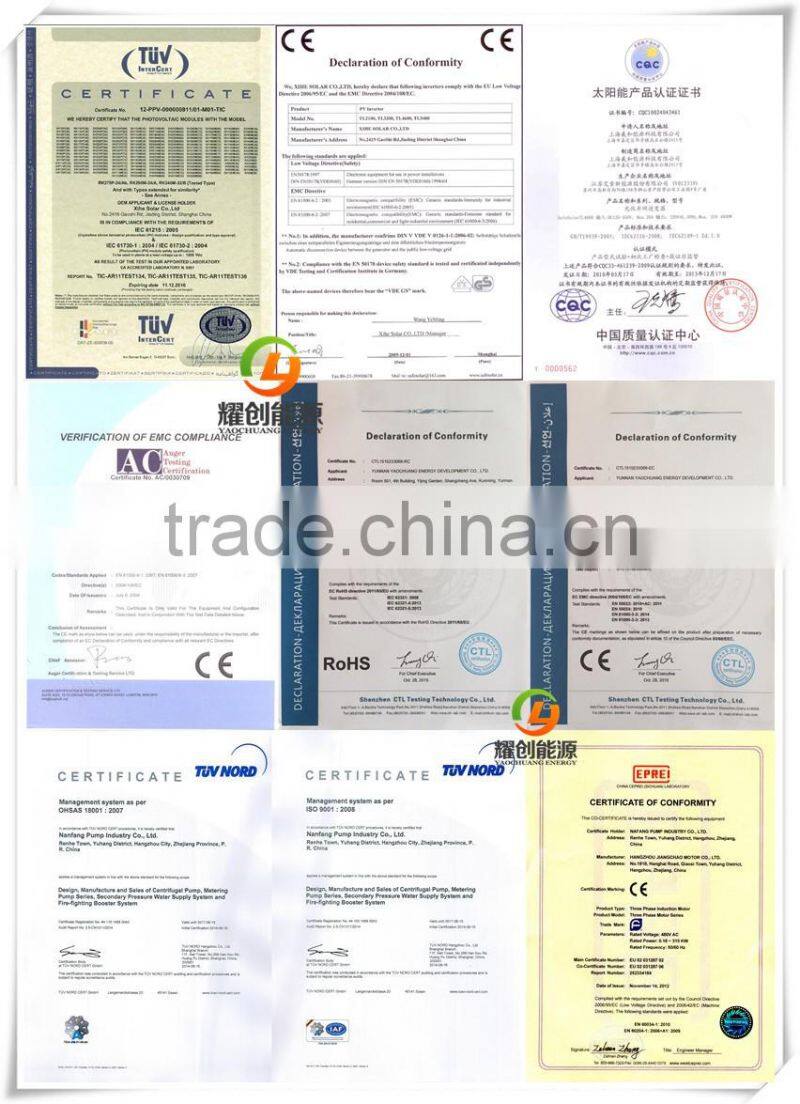 Roof solar panel low price 100w/150w/200w/300w/1000w/2000w