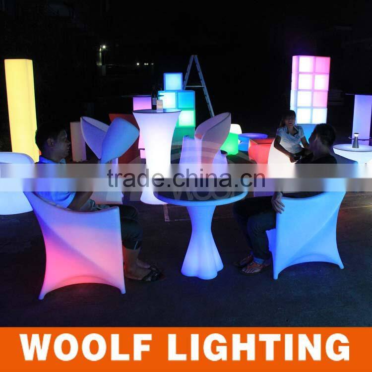 16 Color Waterproof Nightclub used KTV party led Coffee table