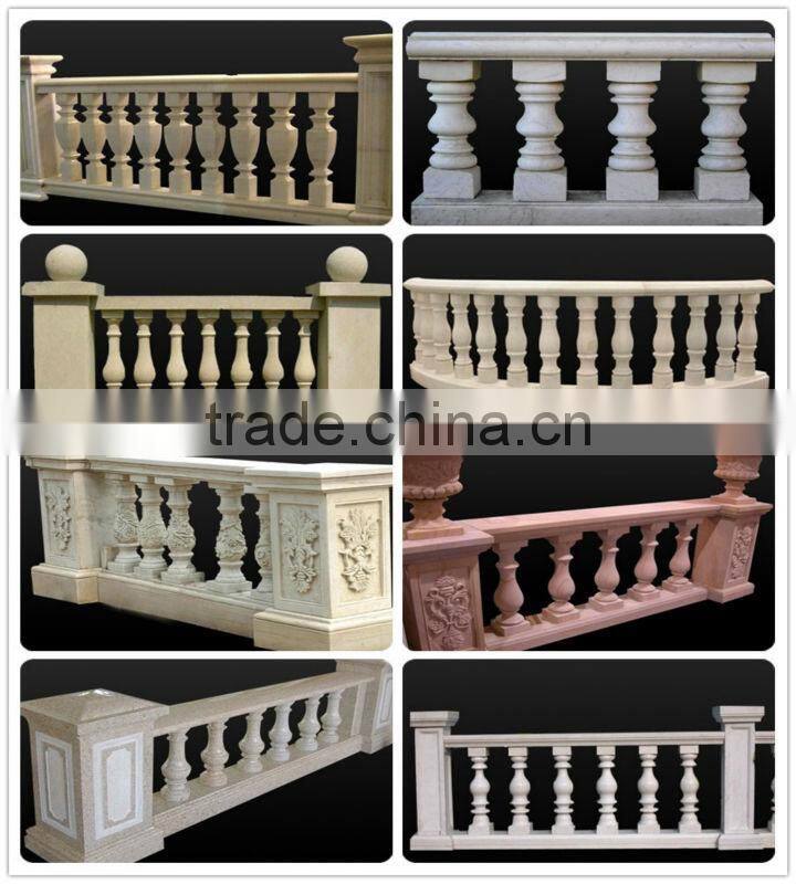 Hand Carved Natural Marble Balustrades