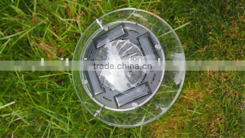 Beautiful courtyard garden solar lighting