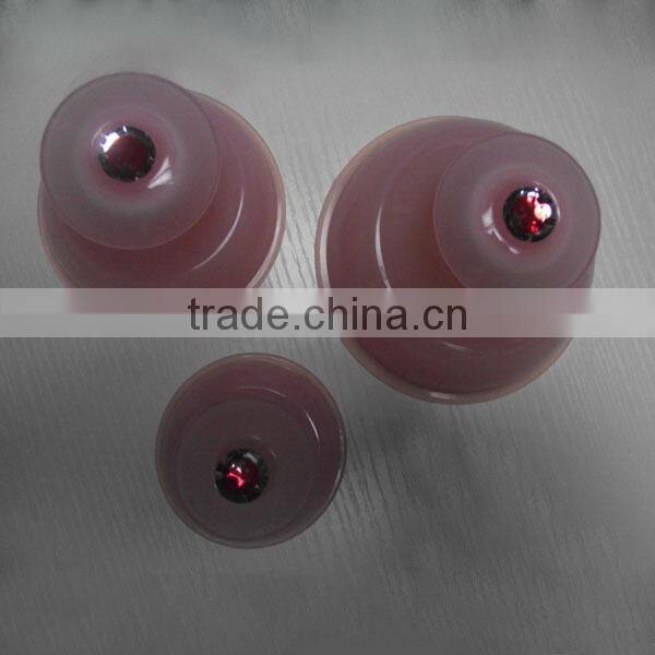 Traditional Chinese Silicone Massage Cupping / Vacuum Massage Silicone Cups