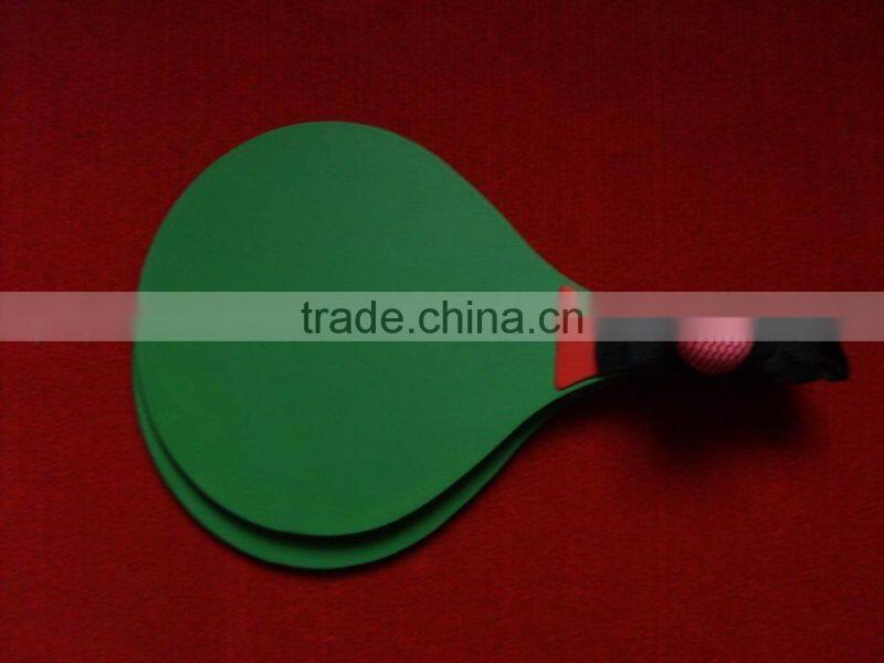 cheap price high quality wood beach rackets,beach paddle ball set