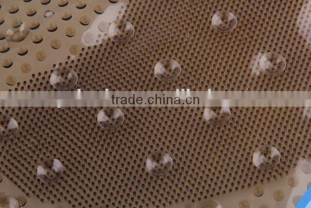 PVC anti slip bath mat massage pad with Foot pattern/bathroom mat