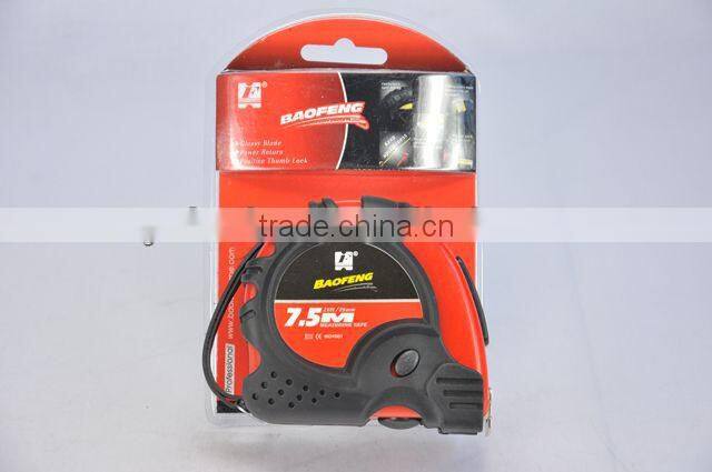 7.5M X 25MM stainless steel measuring tape