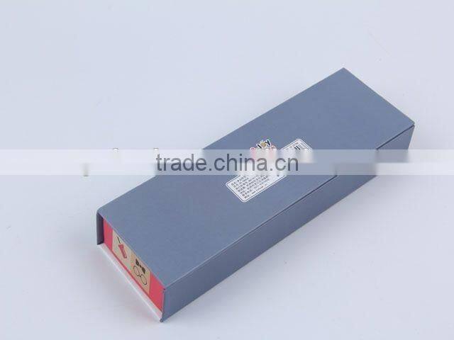 Rectangular single-layer printed paper pencil box colorful pencil case