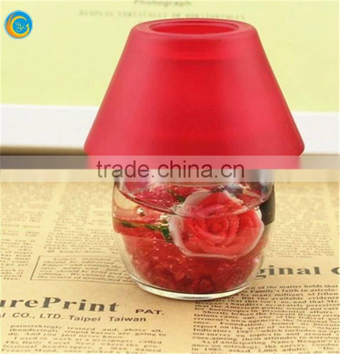 candle holder wall sconce glass frosting lamp