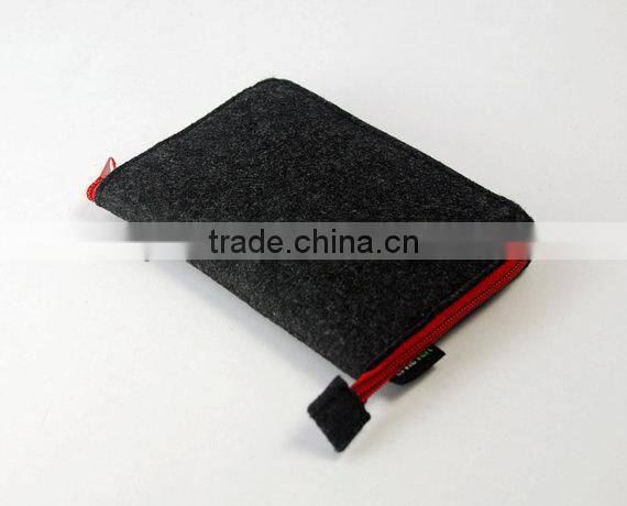 2017 wholesale pure Felt Made Passport Holder Card Holder made in China