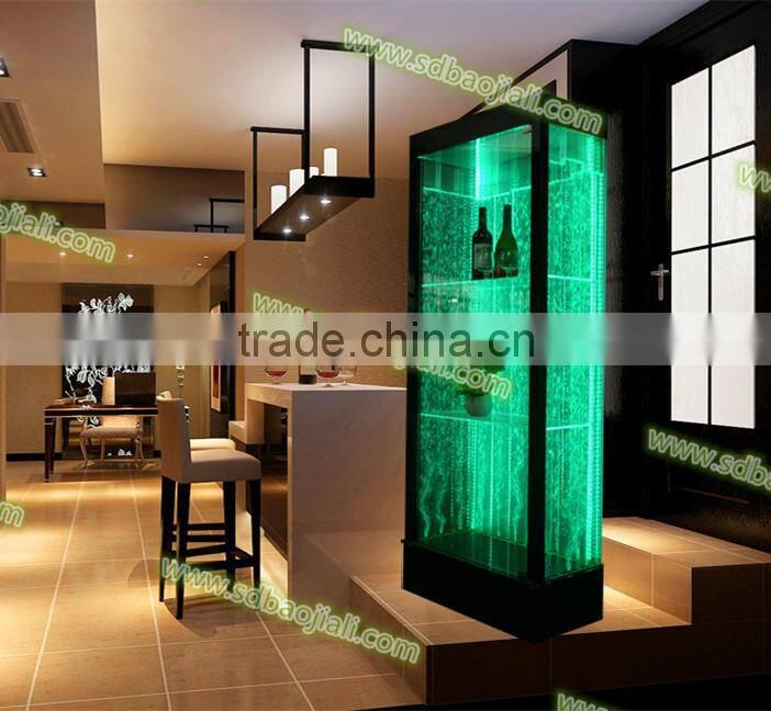lighted water bubble acrylic jewelry display case showcase decoration