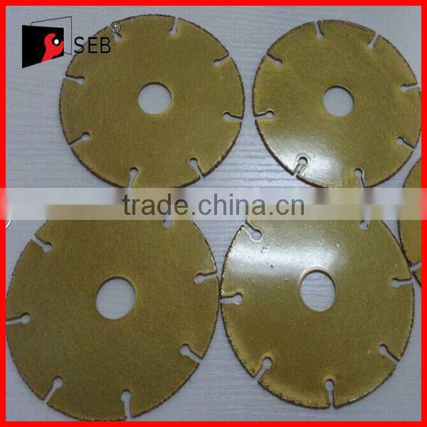 tungsten blade for cutting wood with nail and metal
