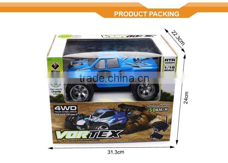 Wholesale 2.4GHz 4WD Racing Truck Remote Control Cars Radio-controlled Wltoys A979 1/18 RC Car Electrique Road Legal Dune Buggy