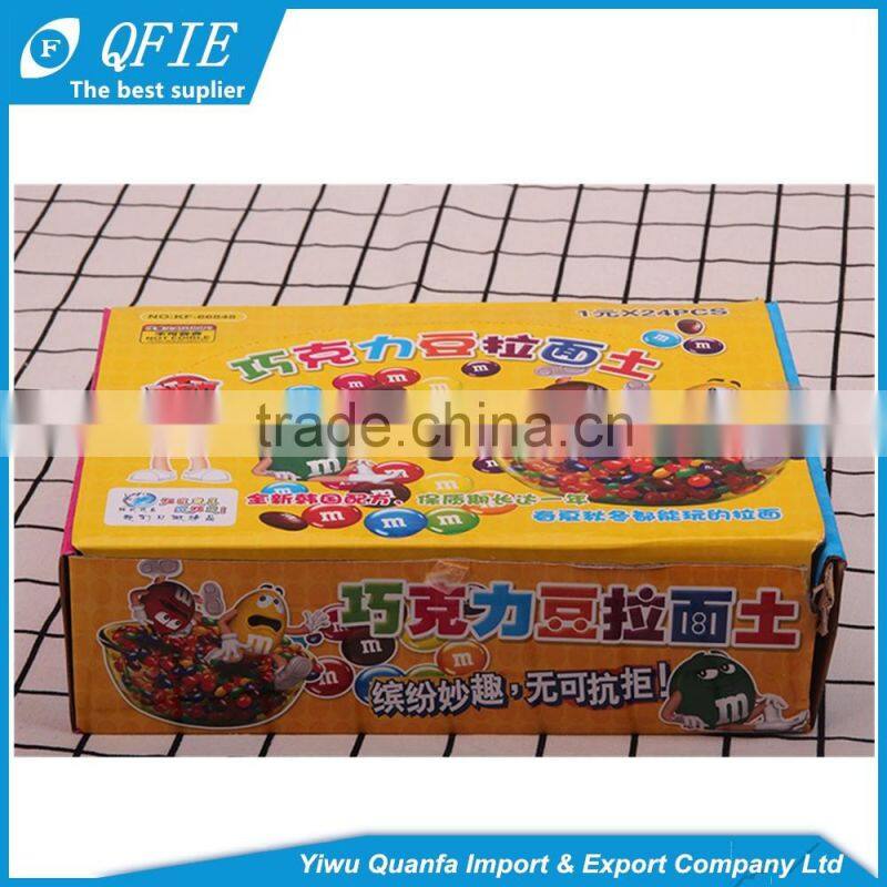 6CM M Beans Crystal Mud For kids Polymer Clay Air Dry Plasticine magic Play dough Children Crystal Soil