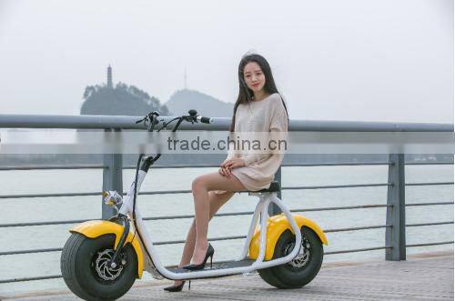 2017 1000W battery power mobility citycoco electric scooter