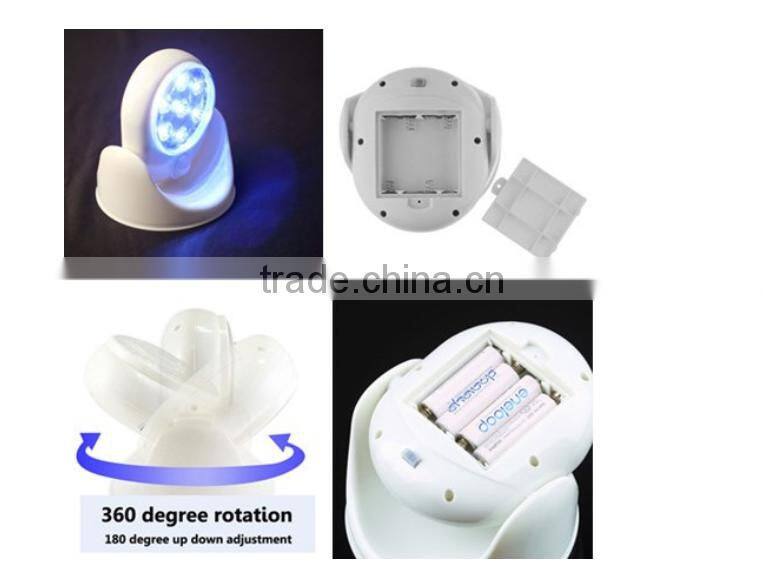 7LED Motion Activated Cordless Sensor LED light Security Super Bright LED Night Light