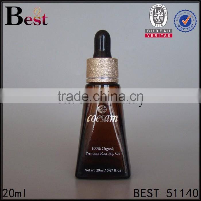 selling essential oil 15ml frosted glass bottle round shape frosted glass bottle massage oil black frosted glass dropper bottle