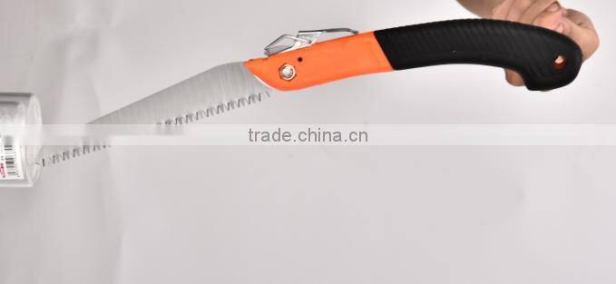 good quality 210mm folding saw with rubber handle