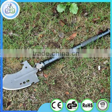 Wholesale car folding multifunction survival folding multi purpose shovel