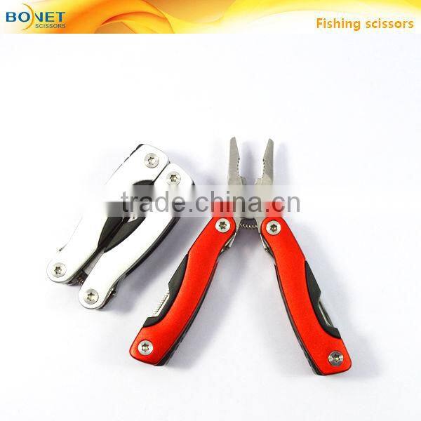 SFI0003A1 FDA qualified multi purpose Stainless steel folding aluminum fishing pliers