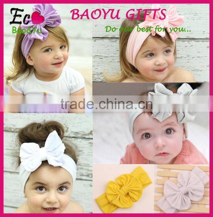 Rabbit ear hair ring kids bows hair ring hair accessories Factory wholesale