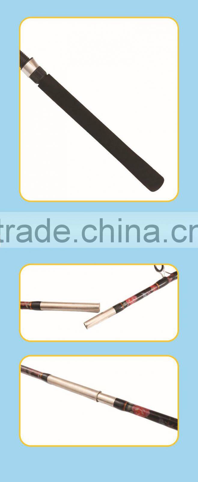 702 Chinese Traditional Design Fiberglass Lure Fishing Rod