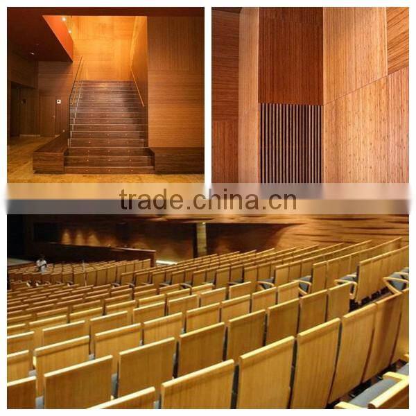 100% formaldehyde free natural bamboo plywood in 4'x 8'x 18 mm sheets of 3 ply