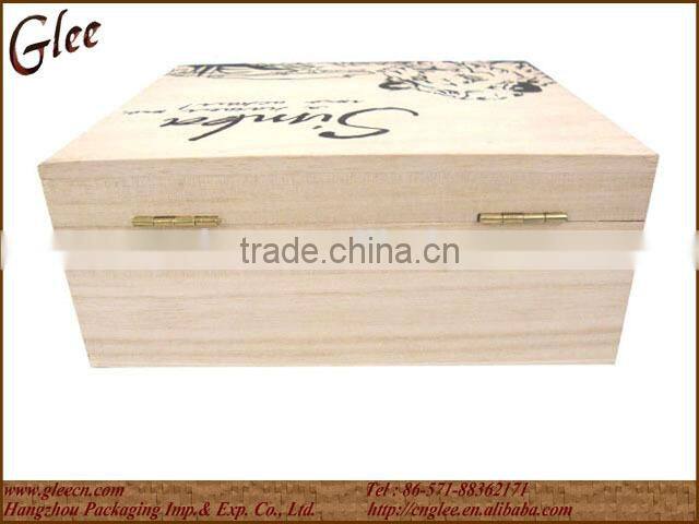 Eco-Friendly Wood Tea Bags Box