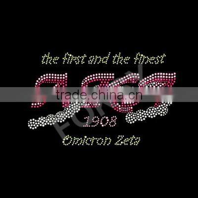 AKA dress iron rhinestone hotfix transfer factory