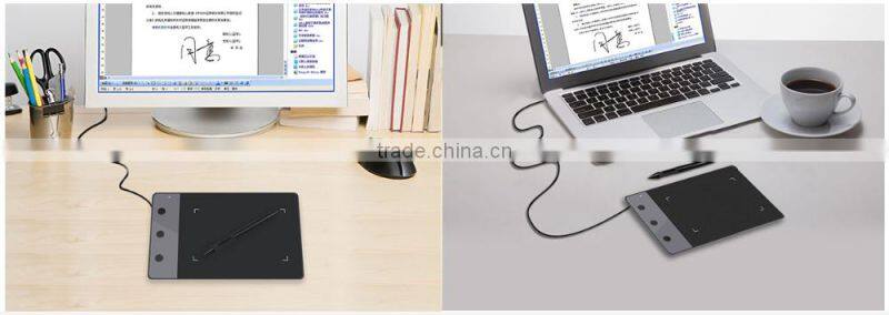 Huion H420 Genuine Wireless Graphics Tablet Drawing Tablets Professional Signature Tablets Kids Painting Pen Tablet Black
