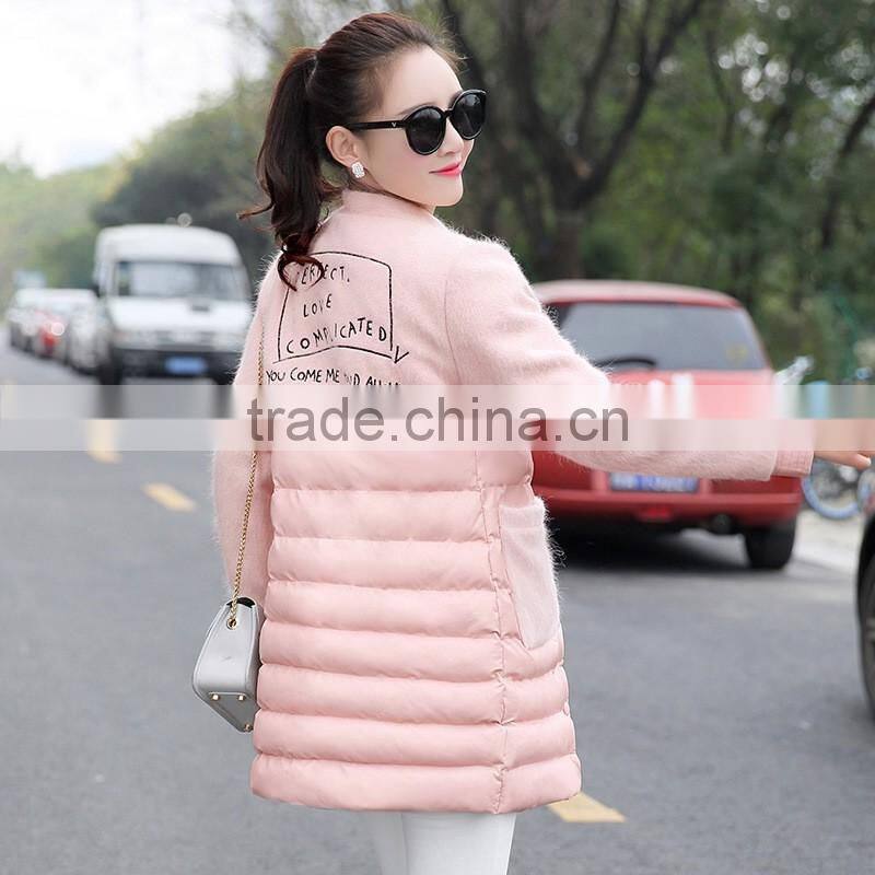 Top quality 2016 ultralight casual long duck down winter jacket women