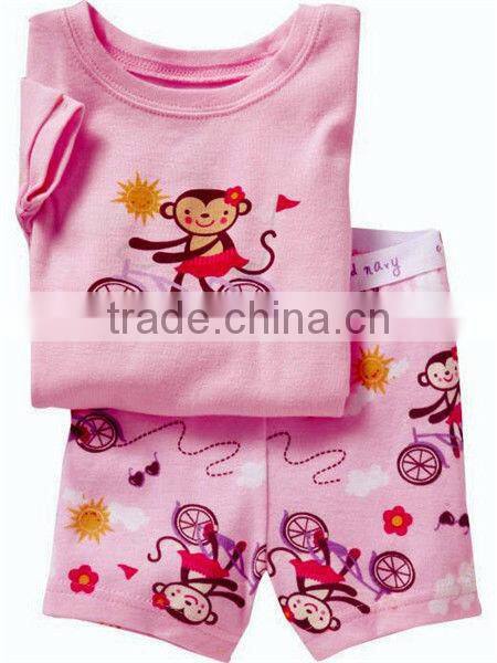 2014 100% cotton cute printing baby t-shirt