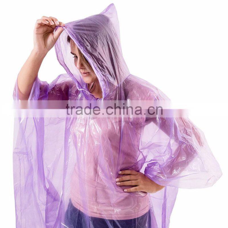 new arrival Promotional disposable raincoat rain poncho for children