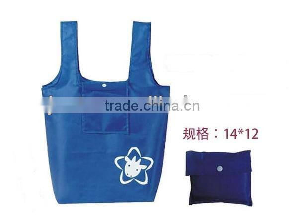 china supplier portable recyclable foldable shopping bag