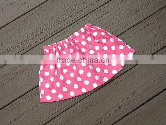 Polka dot cotton skirt children's clothing simplicity baby girl summer dress